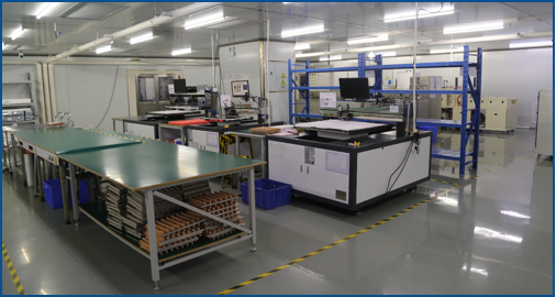 Royal Display Co.,Limited factory production line