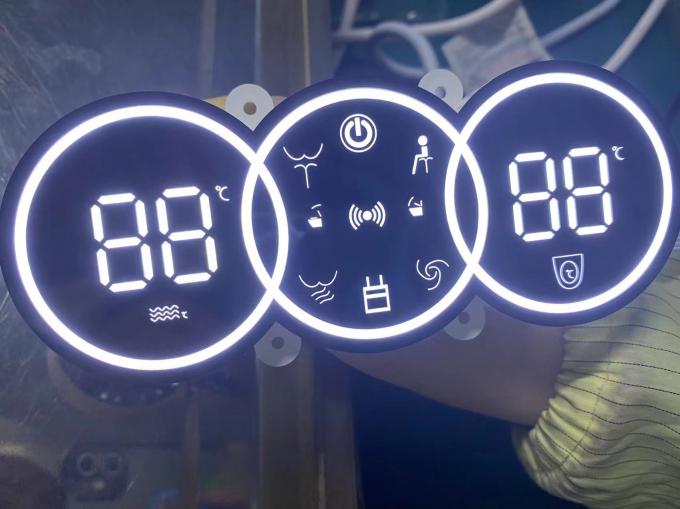 Common Cathode 4 Digit LED 7 Segment Display RGB Custom LED Display ...