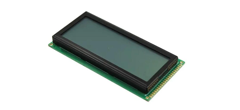 40*4 Character STN LCD Module Blue Monochrome Negative Big Size With ST7065/7066 1