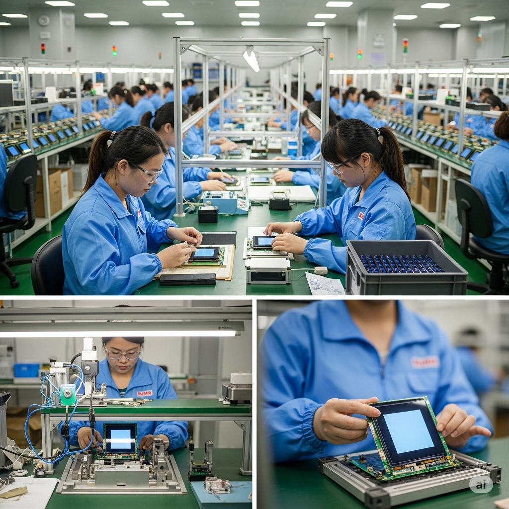 Process of LCD Manufacturing