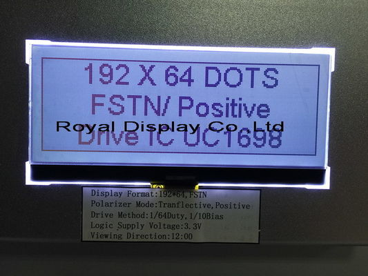 3.3V Power Supply Dot Matrix Lcd Module With ST7529 240X80 Dot