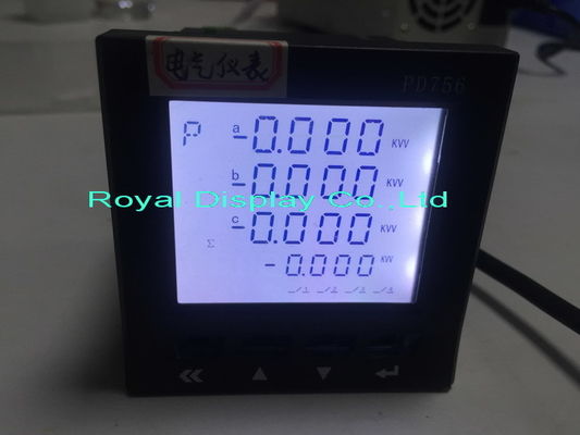 FSTN Positive Monochrome Lcd Panel Module Low Power Consumption