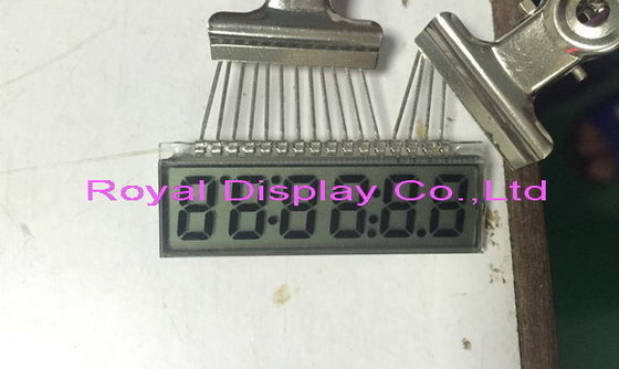 Professional RYD2015TR01-B Custom LCD Panel Black On White High Reliability