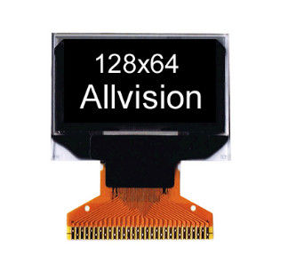 White / Blue 128x64 Oled Display Module Free Viwwing Angle 21.744×10.864mm 