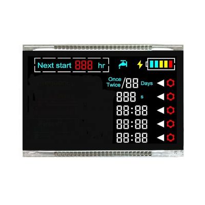 Monochrome Digit Manufacturer VA LCD Type Segments Custom LCD Display Module