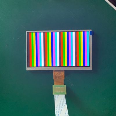 Customized 500nit 1000 Nit 1024x600 Resolution RGB 7 Inch TFT LCD With Touch Panel