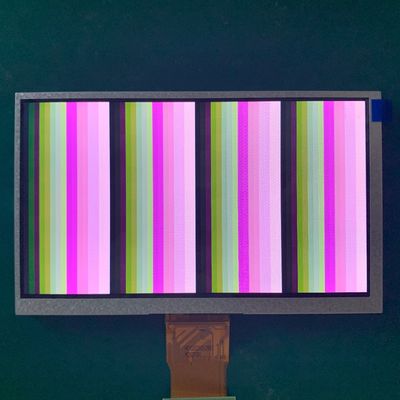 Customized 500nit 1000 Nit 1024x600 Resolution RGB 7 Inch TFT LCD With Touch Panel