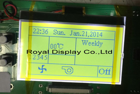 UC1698 Driver Dot Matrix Lcd For Fireplace RYG180100A Wide Operation