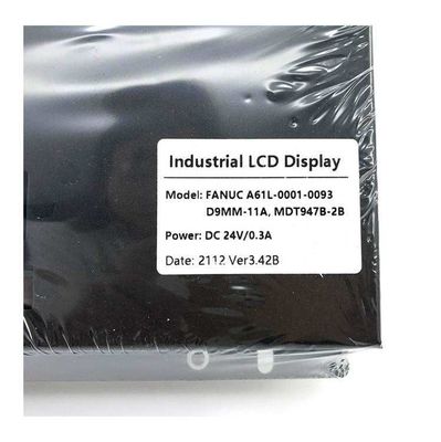 CNC Machine FANUC LCD Monitor A61L-0001-0093 9 Inch LCD Screen Display