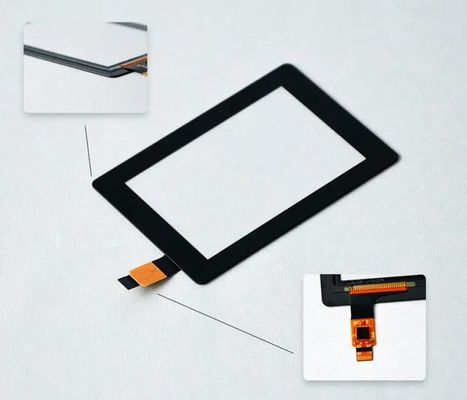 Small Size 3.5 Inch Custom Industrial Touchscreen I2C Capacitive Touch Screen Panel