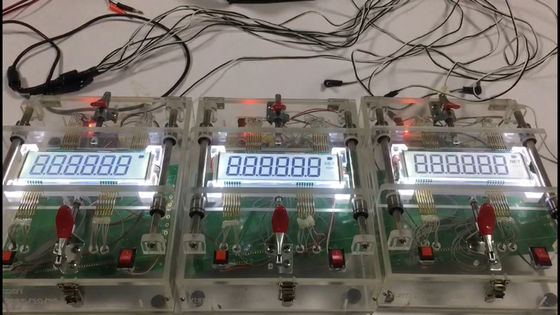 TN LCD Module For Electronic Scale Transflective Positive Monochrome 3.3V