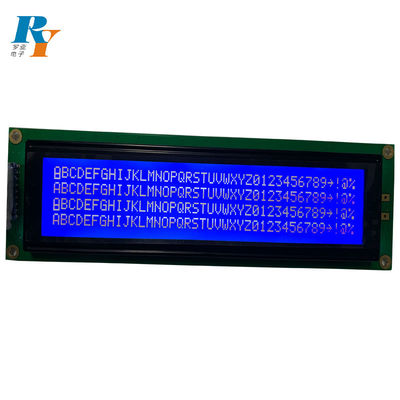 40*4 Character STN LCD Module Blue Monochrome Negative Big Size With ST7065/7066