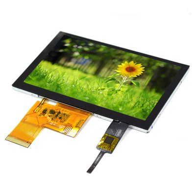 5 Inch Semi-Reflective TFT LCD Module 800*RGB*480 Free View With JD9165A-B CTP