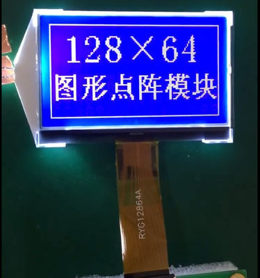 Graphic 128*64 small Monochrome LCD Module with NT7107/NT7108 6800 interface customizable
