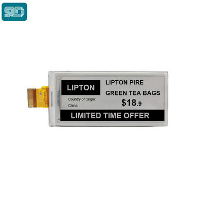 2.9'' EPD Display E-Paper Module 128*296 Ultra Wide View Bi-Stable SPI Interface customizable