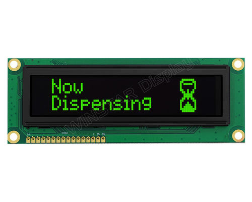 OLED LCD Module 3.84'' 100*16 Graphic Super Wide Temperature 5.0v Winstar Replace