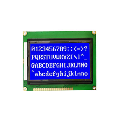 64*32 Graphic LCD Module ST7920 with Backlight Customizable Industrial Display Wide Temperature