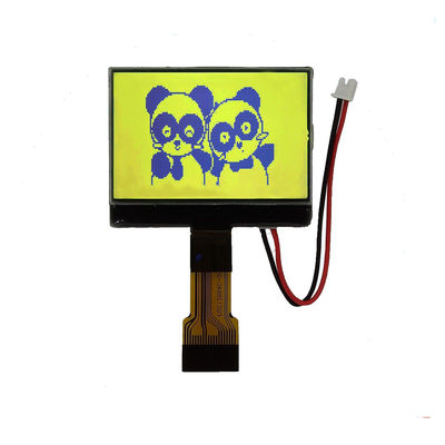 128*64 Graphic LCD Module STN T6963C With Backlight Industrial Display Monochrome Customizable