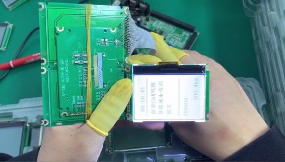 240*160 Graphic STN Gray LCD Module Transflective Positive 6H Industrial Display