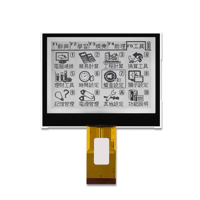 480*160 Graphic LCD Module FSTN 6H Transflective Positive Industrial Display