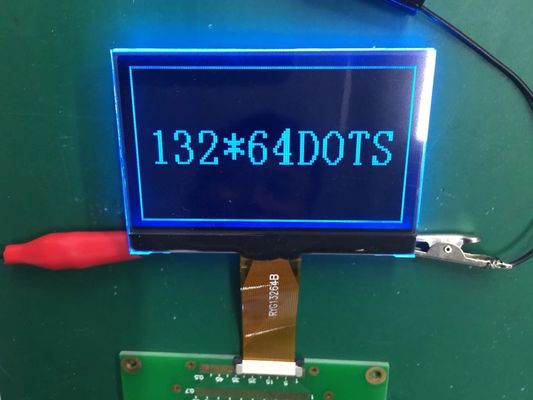 132*64 Graphic Blue/ White Cholesteric Reflective SSZ1603Z  LCD Module