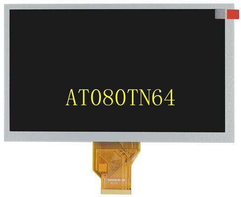 AT080TN64 8.0-inch TFT LCD Display  800x480 Resolution  24-bit RGB Interface  450 nits