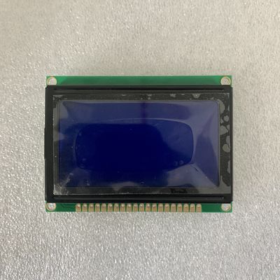 LCM12864A 128x64 LCD Display Module STN Blue Negative 8-bit MPU Interface White LED Side Backlight