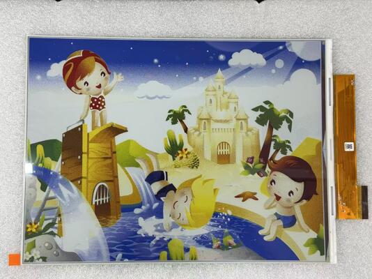 13.3 inch E Ink Display Module with 1200 by 1600 pixels and 6 color e paper technology for e readers and digital signage