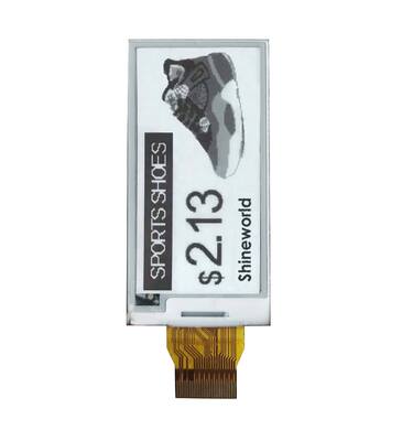 2.13 Inch 104x212 Ultra-Low Power E-Paper Display Module for Electronic Shelf Labels