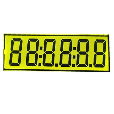 7 Segment 5V 6 Digit Fuel Dispenser LCD Display TN Positive