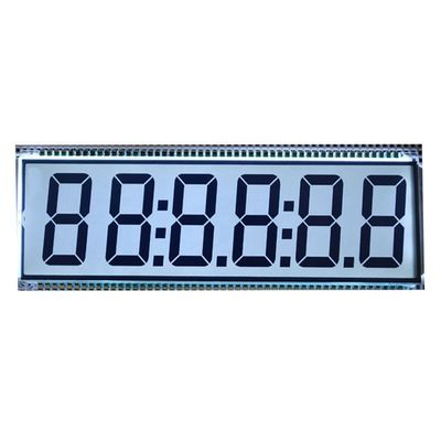 7 Segment 5V 6 Digit Fuel Dispenser LCD Display TN Positive