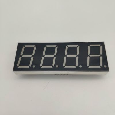 ROHS REACH 4 Digit 0.56" LED 7 Segment Display 10mm Pixels Outward Appearance