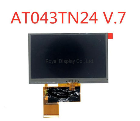 480X3(RGB)X272 4.3 Inch Innolux LCD Panel At043tn24 V. 1 40 pin  FPC For Automobile