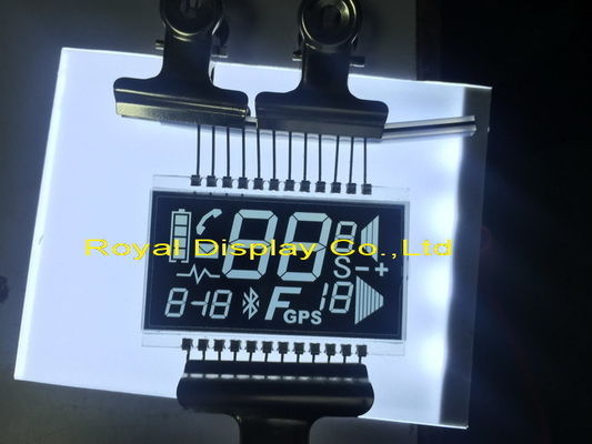Customize Digital Signal Parallel 45mA 7 Segment LCD Display Module STN For Radio Equipment Medical Equipment