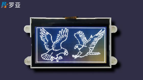 192*64dots Graphic Low Power Consumption Stn-Gray White LED Backlight Module LCD Display