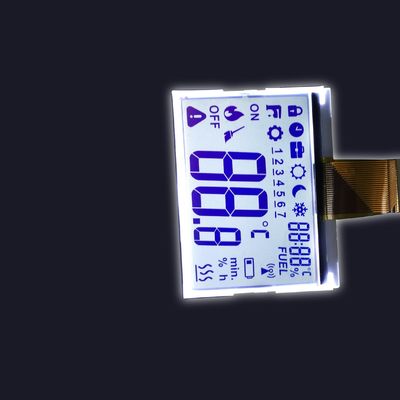 STN YG ST7565R 7 Segment LCD Screen Monochrome 128X64 Dots FPC Soldering