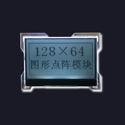 Manufacturer Graphic LCD Display FSTN 128X64 dots matrix lcd 45mA Cog St7565r FSTN Graphic LCD Module 1.3in Positive