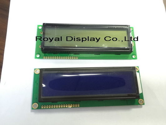 Small 16X2 COB Character Parallel Interface Yg Screen White  Backlight COG LCD Display Module