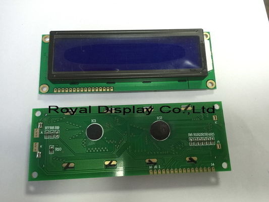 Small 16X2 COB Character Parallel Interface Yg Screen White  Backlight COG LCD Display Module
