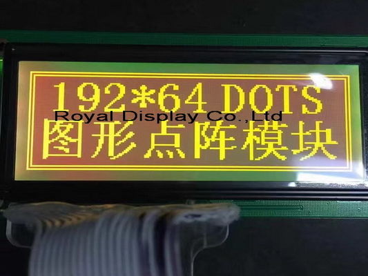 Royal 192X64 Dots Mono LCD Screen Blacklight Graphic LCD Module FSTN Cog OLED Display