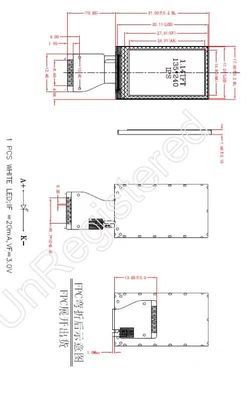 1.14TFT 135*240 IPS  Transmissive IC ST7789V Blackwhite LED White  LCD  Display