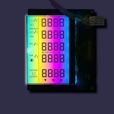 RY010 1024x768 Monochrome 7 Segment LCD Panel Tn Positive LCD Module Display