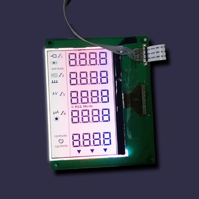 RY010 1024x768 Monochrome 7 Segment LCD Panel Tn Positive LCD Module Display