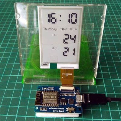 COG COF 250×122 E lnk Epaper Screen Electronic Paper Display  Module SGS Active Matrix Electrophoretic Display