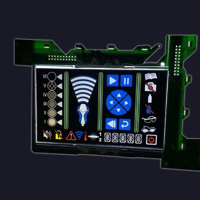 128x64 dots 3.3V COG 7 Segment LCD Display Va Negative Graphic LCD Display