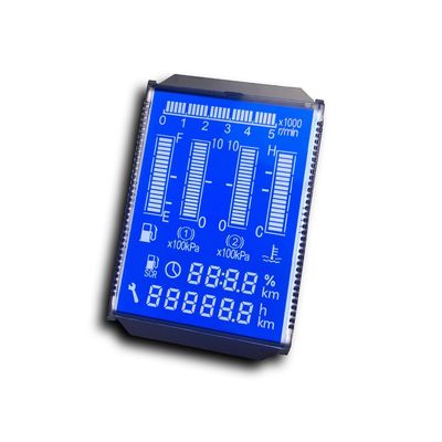 7 Segment Numeric LCD Panel REACH FSTN Positive For Thermostat