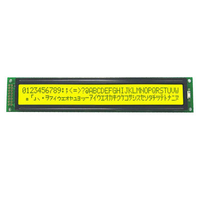 Parallel FSTN Character Lcd Module 5.25V Logic Stn 40X2 Monochrome LCD Module