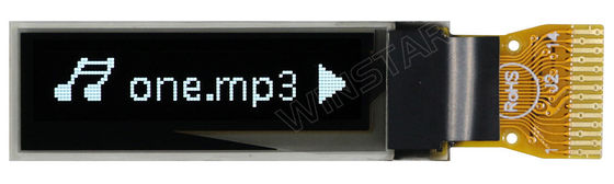 0.84 Inch OLED 96x16dots 14 pin SSD1316 White/Blue display color LCD Smart Display White Wearable