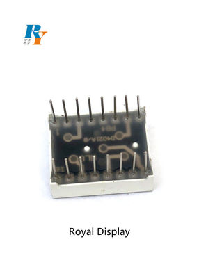 20mm Pixel LED Segment Display CC Polarity 2 Digit 0.4 Inch Indoor