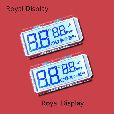 FSTN Transmissive Graphic LCD Display 7 Segment CTP Backlight PCAP